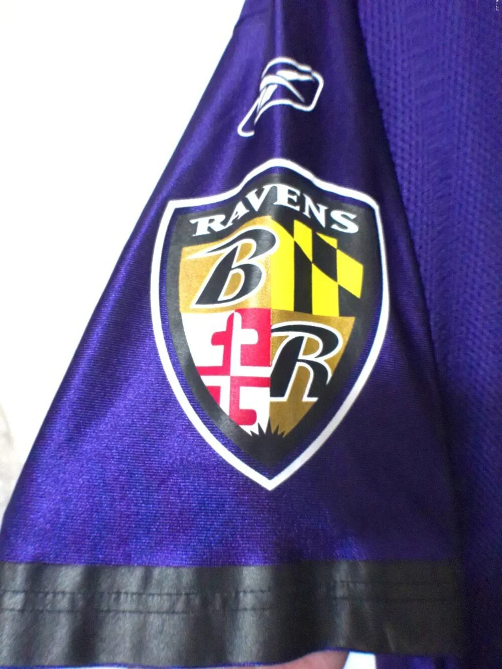 Reebok NFL Y2K Baltimore Ravens Todd Heap #86 Jersey Men's XL Purple On Field - Picture 7 of 8